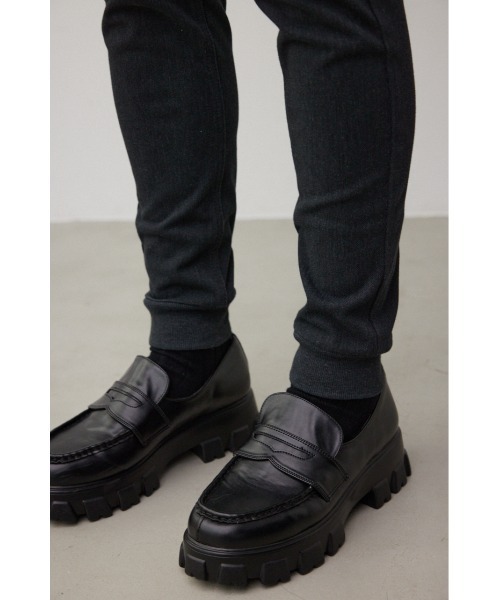 AZUL by moussy（アズールバイマウジー）の「EASY ACTION SLIM JOGGER 2ND（スウェットパンツ・メンズ・チャコールグレー/ブラック/杢グレー/ライトベージュ・SMALL/MEDIUM/LARGE/X-LARGE/X-SMALL）」の14枚目の写真