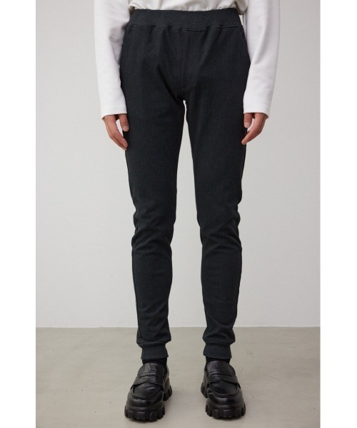 AZUL by moussy（アズールバイマウジー）の「EASY ACTION SLIM JOGGER 2ND（スウェットパンツ・メンズ・チャコールグレー/ブラック/杢グレー/ライトベージュ・SMALL/MEDIUM/LARGE/X-LARGE/X-SMALL）」の8枚目の写真