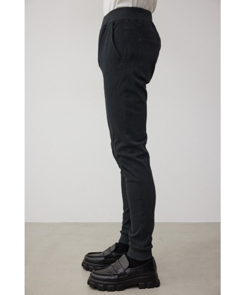 AZUL by moussy（アズールバイマウジー）の「EASY ACTION SLIM JOGGER 2ND（スウェットパンツ・メンズ・チャコールグレー/ブラック/杢グレー/ライトベージュ・SMALL/MEDIUM/LARGE/X-LARGE/X-SMALL）」の9枚目の写真