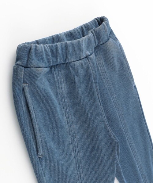 BRANSHES（ブランシェス）の「【あったか】フレア裏起毛デニムパンツ（デニムパンツ・キッズ・ネイビー/ブルー・140/80/150/90/120/130/110/100）」の6枚目の写真