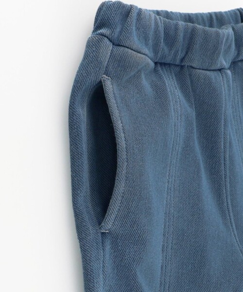 BRANSHES（ブランシェス）の「【あったか】フレア裏起毛デニムパンツ（デニムパンツ・キッズ・ネイビー/ブルー・140/80/150/90/120/130/110/100）」の9枚目の写真