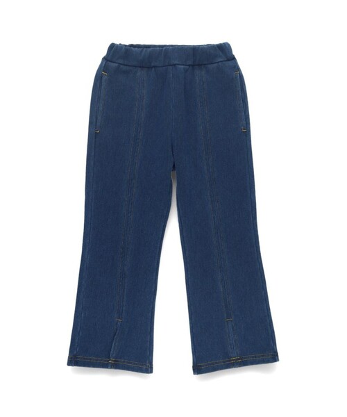 BRANSHES（ブランシェス）の「【あったか】フレア裏起毛デニムパンツ（デニムパンツ・キッズ・ネイビー/ブルー・140/80/150/90/120/130/110/100）」の13枚目の写真