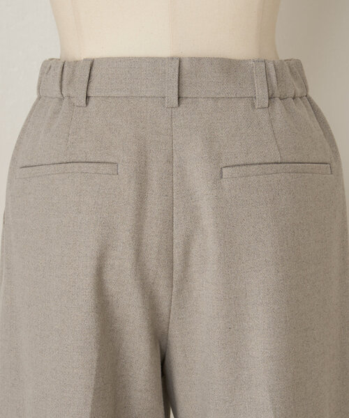 BEARDSLEY（ビアズリー）の「ツイード調タックパンツ（その他パンツ・レディース・ライトグレー・FREE）」の16枚目の写真
