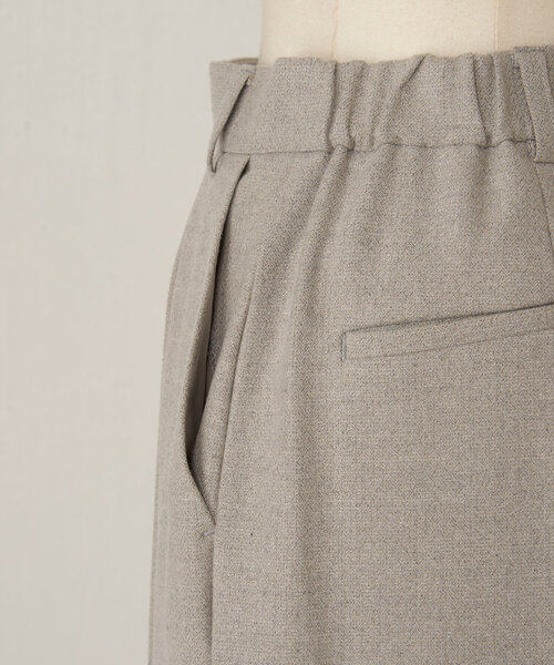 BEARDSLEY（ビアズリー）の「ツイード調タックパンツ（その他パンツ・レディース・ライトグレー・FREE）」の17枚目の写真