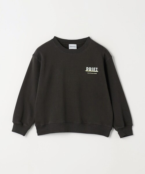 green label relaxing(グリーンレーベルリラクシング)の「【別注】<URBAMENT>プリントスウェット / トレーナー / キッズ 100cm-130cm(スウェット・キッズ・ブラック/ライトグレー・100cm/120cm/130cm/110cm)」の4枚目の写真