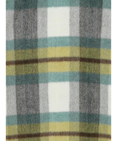 ehka sopo（エヘカソポ）の「チェックステンカラーコート（その他アウター・レディース・グリーン/ブラウン/チャコールグレー・F）」の18枚目の写真