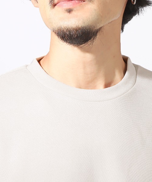 LUXSTYLE(ラグスタイル)の「フェイクスエードドルマンスリーブロンT(Tシャツ/カットソー・メンズ・ホワイト/ブラック・M/L)」の9枚目の写真