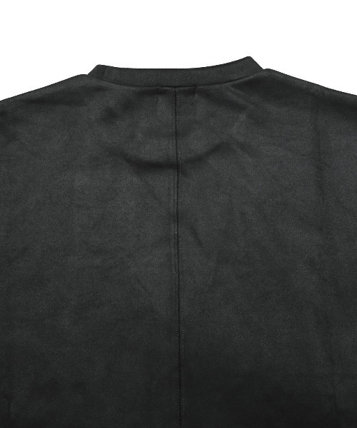 LUXSTYLE(ラグスタイル)の「フェイクスエードドルマンスリーブロンT(Tシャツ/カットソー・メンズ・ホワイト/ブラック・M/L)」の18枚目の写真