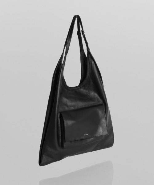 YArKA（ヤーカ）の「【YArKA/ヤーカ】 real leather multi length adjustment tote bag [opcc3] / リアルレザーマルチ調節トートバッグ（トートバッグ・メンズ・ブラック・FREE）」の6枚目の写真