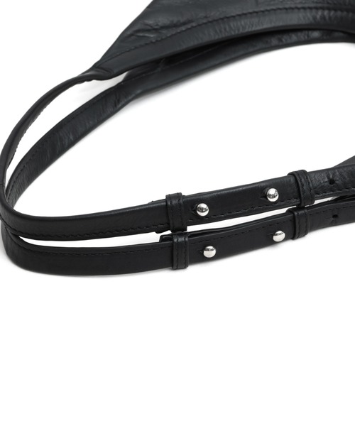 YArKA（ヤーカ）の「【YArKA/ヤーカ】 real leather multi length adjustment tote bag [opcc3] / リアルレザーマルチ調節トートバッグ（トートバッグ・メンズ・ブラック・FREE）」の11枚目の写真