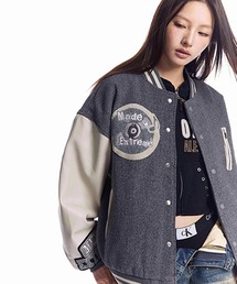 MITCHELL & NESS UNISEX VARSITY JACKET NYK（ミッチェルアンドネス