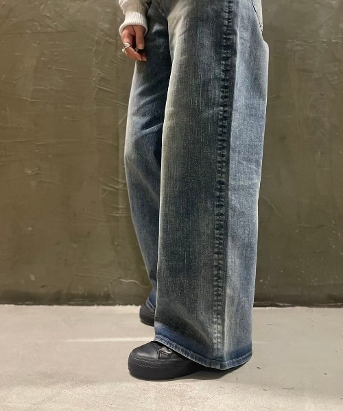 surt(サート)の「SURT(サート) WIDE DENIM(デニムパンツ・レディース・その他35・XS/M/S)」の2枚目の写真