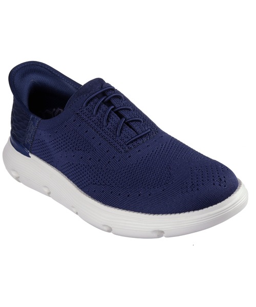 SKECHERS（スケッチャーズ）の「SKECHERS HANDS FREE SLIP-INS GARZA - PALMA / スケッチャーズ ハンズフリースリップインズ  ガルザ パルマ（スニーカー・メンズ・ネイビー/ブラック×ブラック/チャコール・27cm/26.5cm/25cm/25.5cm/26cm/27.5cm/28cm）」の3枚目の写真