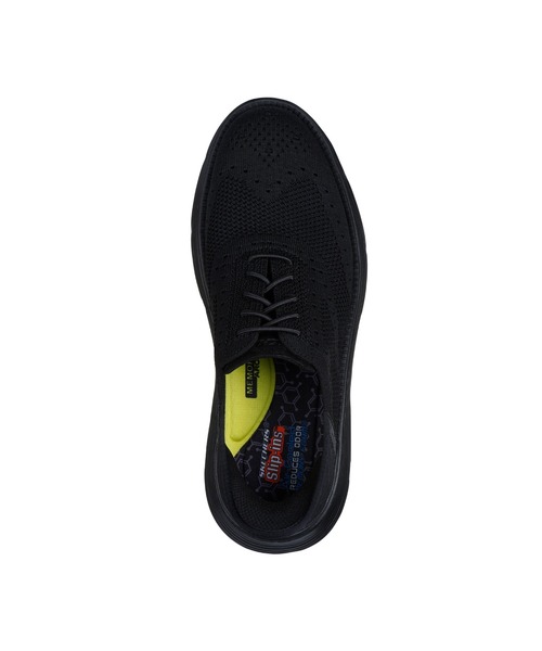 SKECHERS（スケッチャーズ）の「SKECHERS HANDS FREE SLIP-INS GARZA - PALMA / スケッチャーズ ハンズフリースリップインズ  ガルザ パルマ（スニーカー・メンズ・ネイビー/ブラック×ブラック/チャコール・27cm/26.5cm/25cm/25.5cm/26cm/27.5cm/28cm）」の15枚目の写真