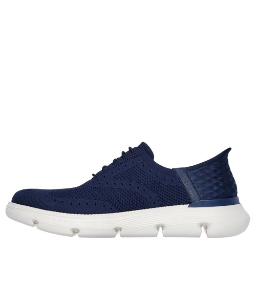 SKECHERS（スケッチャーズ）の「SKECHERS HANDS FREE SLIP-INS GARZA - PALMA / スケッチャーズ ハンズフリースリップインズ  ガルザ パルマ（スニーカー・メンズ・ネイビー/ブラック×ブラック/チャコール・27cm/26.5cm/25cm/25.5cm/26cm/27.5cm/28cm）」の7枚目の写真