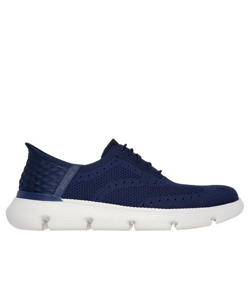 SKECHERS（スケッチャーズ）の「SKECHERS HANDS FREE SLIP-INS GARZA - PALMA / スケッチャーズ ハンズフリースリップインズ  ガルザ パルマ（スニーカー・メンズ・ネイビー/ブラック×ブラック/チャコール・27cm/26.5cm/25cm/25.5cm/26cm/27.5cm/28cm）」の6枚目の写真