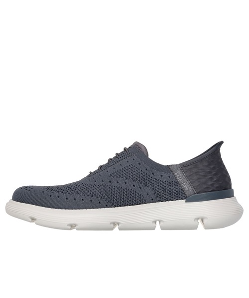 SKECHERS（スケッチャーズ）の「SKECHERS HANDS FREE SLIP-INS GARZA - PALMA / スケッチャーズ ハンズフリースリップインズ  ガルザ パルマ（スニーカー・メンズ・ネイビー/ブラック×ブラック/チャコール・27cm/26.5cm/25cm/25.5cm/26cm/27.5cm/28cm）」の14枚目の写真