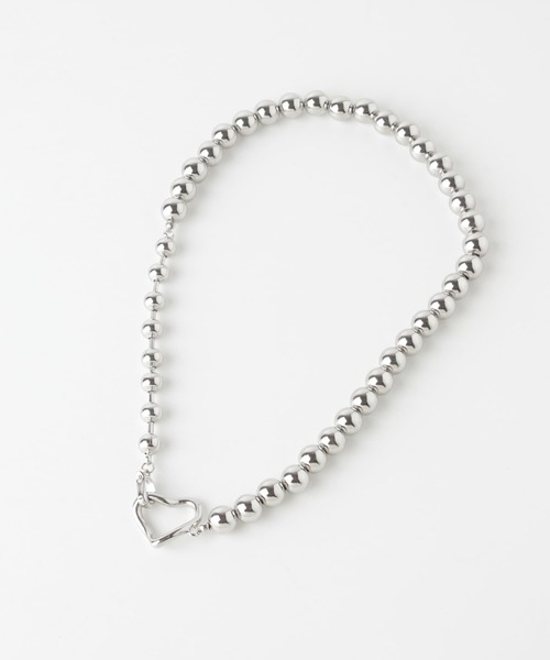 SMELLY（スメリー）の「グラデーショントップハートネックレス（ネックレス・レディース・シルバー・-）」の5枚目の写真
