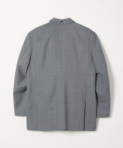 soduk(スドーク)の「【soduk】standing collar jacket(テーラードジャケット・レディース・グレー/ネイビー・ONE SIZE)」の5枚目の写真