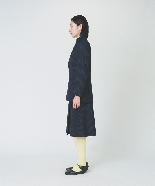 soduk(スドーク)の「【soduk】standing collar jacket(テーラードジャケット・レディース・グレー/ネイビー・ONE SIZE)」の22枚目の写真