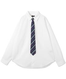 LUCY | LUCY/【25年春夏新作】アソートネクタイ付きロングスリーブシャツ(シャツ/ブラウス)