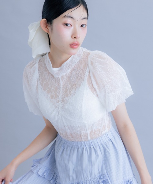 FREAK'S STORE｜レース編ボディスーツ 24AW | Rakuten Fashion