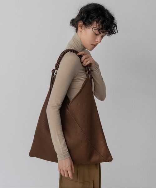 小物 bel セール】LE VERNIS(ル・ベルニ)Paracord handle mesh bag（トート