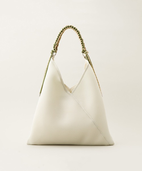 LE VERNIS（ル・ベルニ）の「LE VERNIS(ル・ベルニ)《A4サイズ対応》Paracord handle mesh bag（トートバッグ・レディース・ベージュ/ブラック/ブラウン/ネイビー/ライトグレー・FREE）」の19枚目の写真