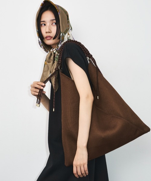 LE VERNIS(ル・ベルニ)Paracord handle mesh bag（トートバッグ