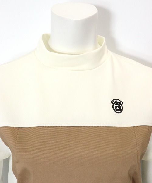 archivio(アルチビオ)の「<LADIES>ドッキングプルオーバー(Tシャツ/カットソー・レディース・ホワイト×グリーン/ホワイト×ブラウン/ホワイト×ネイビー・S/M/L)」の8枚目の写真