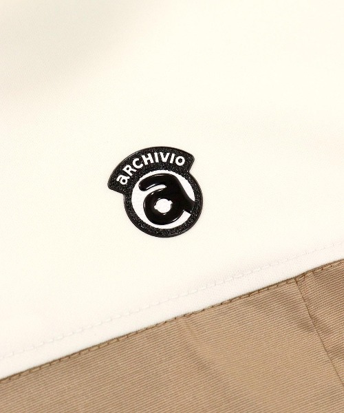 archivio(アルチビオ)の「<LADIES>ドッキングプルオーバー(Tシャツ/カットソー・レディース・ホワイト×グリーン/ホワイト×ブラウン/ホワイト×ネイビー・S/M/L)」の9枚目の写真