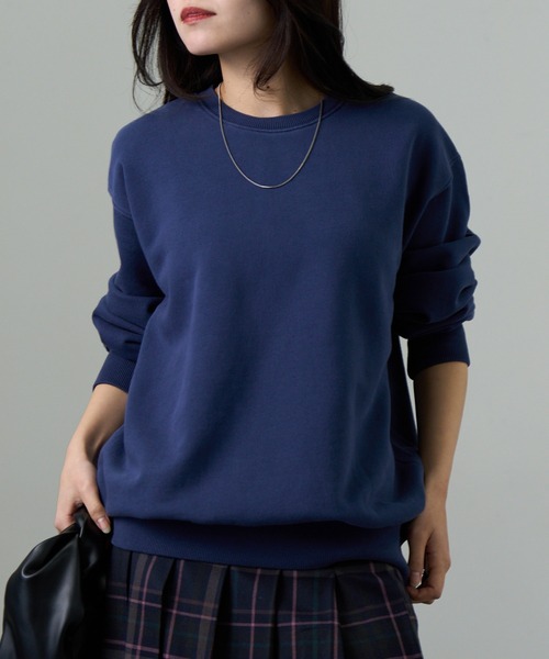 セール】【Cross＆Stitch】10オンス ピグメントダイ プルオーバー