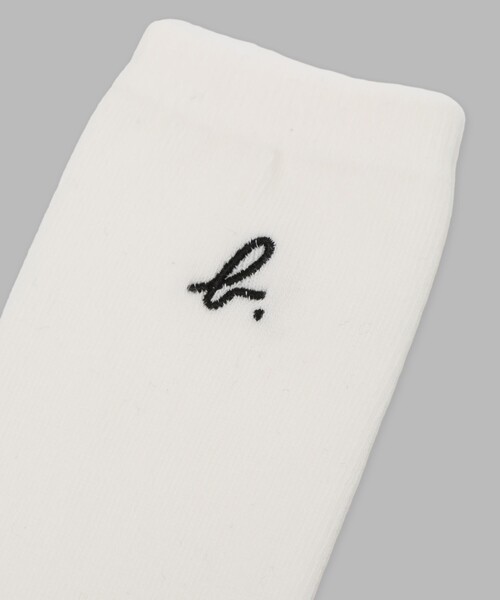 agnes b.（アニエスベー）の「キッズ B. ハイソックス（タイツ/ストッキング・キッズ・ホワイト・2/3/1）」の4枚目の写真