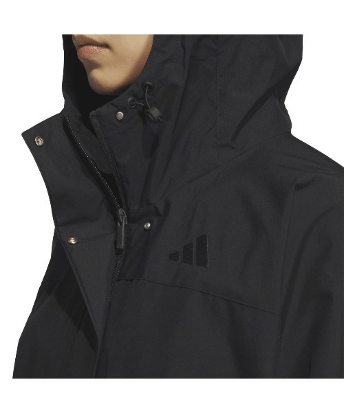 adidas（アディダス）の「アディダス adidas マウンテンパーカー（マウンテンパーカー・レディース・ブラック・M/L）」の9枚目の写真