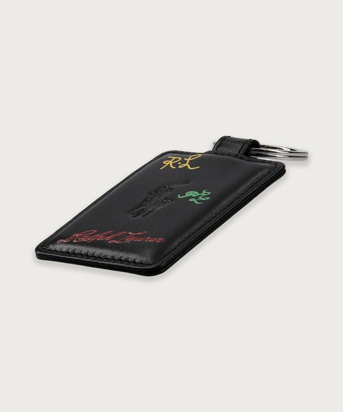 POLO ラルフローレン キーケース キーホルダー 新品 未使用品 マルチカラーロゴ キーホルダー(キーケース/キーアクセサリー