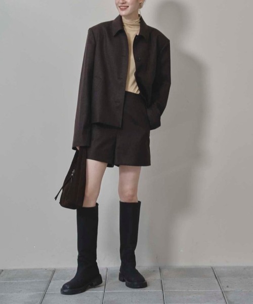 TODAYFUL（トゥデイフル）の「TODAYFUL Wool Twill Shortpants ウール