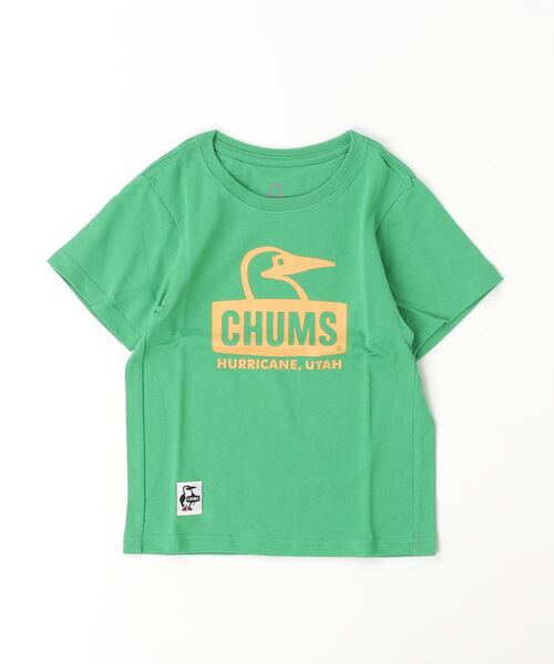 CHUMS（チャムス）の「【CHUMS】 Kids Booby Face T-Shirt キッズ ブービー フェイス ティーシャツ（Tシャツ/カットソー・キッズ・ピンク/ホワイト/グレー系その他/クリーム/パープル/ベージュ/ミント/ネイビー/グリーン・MEDIUM/X-LARGE/LARGE）」の6枚目の写真