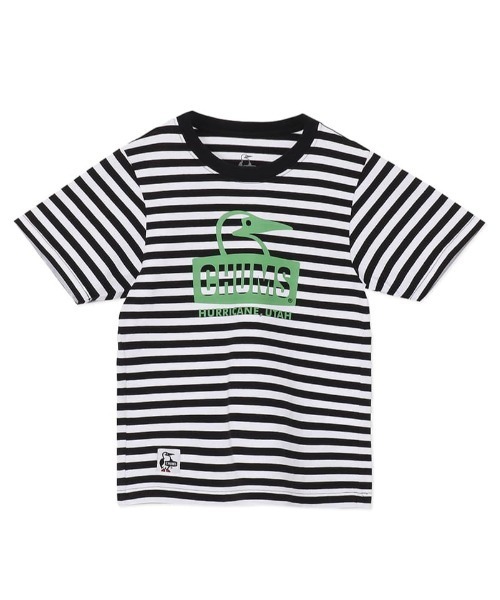 CHUMS(チャムス)の「【CHUMS】 Kids Booby Face T-Shirt キッズ ブービー フェイス ティーシャツ(Tシャツ/カットソー・キッズ・ピンク/ホワイト/グレー系その他/クリーム/パープル/ベージュ/ミント/ネイビー/グリーン/グレイッシュベージュ/ホワイト×ブラック/グリーン系その他/ホワイト系その他/ブルー・MEDIUM/X-LARGE/LARGE)」の3枚目の写真
