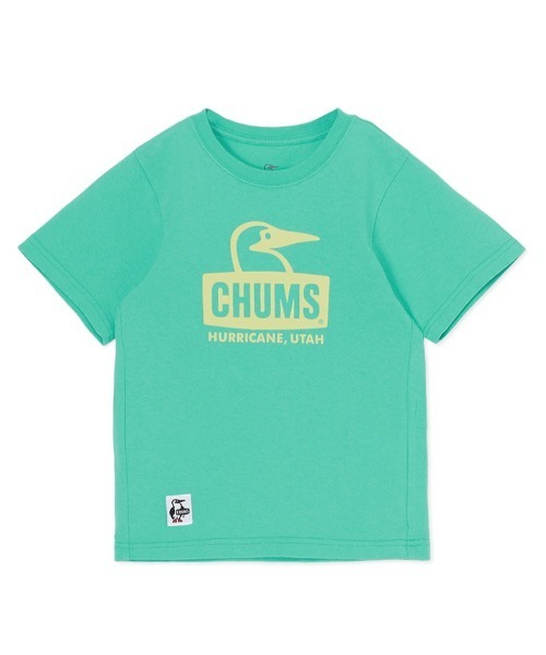 CHUMS（チャムス）の「【CHUMS】 Kids Booby Face T-Shirt キッズ ブービー フェイス ティーシャツ（Tシャツ/カットソー・キッズ・ピンク/ホワイト/グレー系その他/クリーム/パープル/ベージュ/ミント/ネイビー/グリーン・MEDIUM/X-LARGE/LARGE）」の7枚目の写真