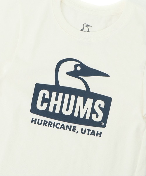CHUMS（チャムス）の「【CHUMS】 Kids Booby Face T-Shirt キッズ ブービー フェイス ティーシャツ（Tシャツ/カットソー・キッズ・ピンク/ホワイト/グレー系その他/クリーム/パープル/ベージュ/ミント/ネイビー/グリーン・MEDIUM/X-LARGE/LARGE）」の12枚目の写真