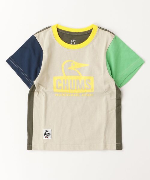CHUMS(チャムス)の「【CHUMS】 Kids Booby Face T-Shirt キッズ ブービー フェイス ティーシャツ(Tシャツ/カットソー・キッズ・ピンク/ホワイト/グレー系その他/クリーム/パープル/ベージュ/ミント/ネイビー/グリーン/グレイッシュベージュ/ホワイト×ブラック/グリーン系その他/ホワイト系その他/ブルー・MEDIUM/X-LARGE/LARGE)」の21枚目の写真