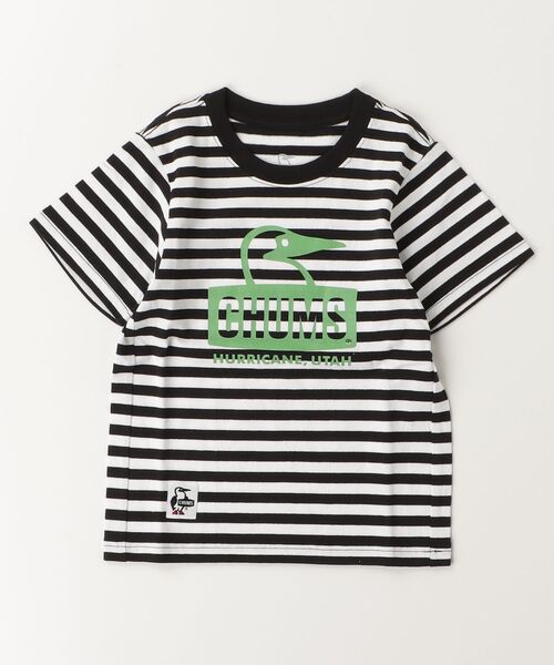 CHUMS(チャムス)の「【CHUMS】 Kids Booby Face T-Shirt キッズ ブービー フェイス ティーシャツ(Tシャツ/カットソー・キッズ・ピンク/ホワイト/グレー系その他/クリーム/パープル/ベージュ/ミント/ネイビー/グリーン/グレイッシュベージュ/ホワイト×ブラック/グリーン系その他/ホワイト系その他/ブルー・MEDIUM/X-LARGE/LARGE)」の22枚目の写真