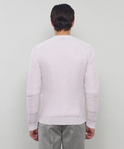 MACKINTOSH LONDON（マッキントッシュ ロンドン）の「ギマコットンカーディガン（カーディガン/ボレロ・メンズ・パープル/ネイビー・M/L/XL）」の7枚目の写真