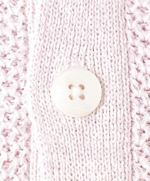 MACKINTOSH LONDON（マッキントッシュ ロンドン）の「ギマコットンカーディガン（カーディガン/ボレロ・メンズ・パープル/ネイビー・M/L/XL）」の9枚目の写真