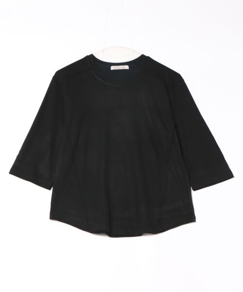 BANICO(バニコ)の「【Banico】ベーシック七分袖プルオーバー (SS)(Tシャツ/カットソー・レディース・ブラック/グレー/レッド/ベージュ/ホワイト・FREE)」の17枚目の写真