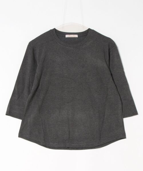 BANICO(バニコ)の「【Banico】ベーシック七分袖プルオーバー (SS)(Tシャツ/カットソー・レディース・ブラック/グレー/レッド/ベージュ/ホワイト・FREE)」の18枚目の写真
