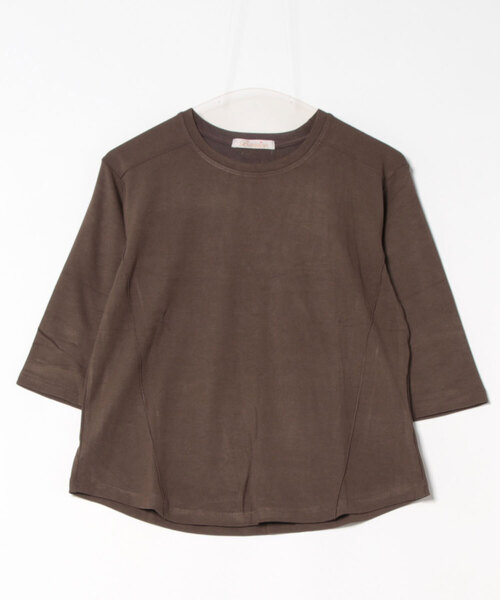 BANICO(バニコ)の「【Banico】ベーシック七分袖プルオーバー (SS)(Tシャツ/カットソー・レディース・ブラック/グレー/レッド/ベージュ/ホワイト・FREE)」の19枚目の写真