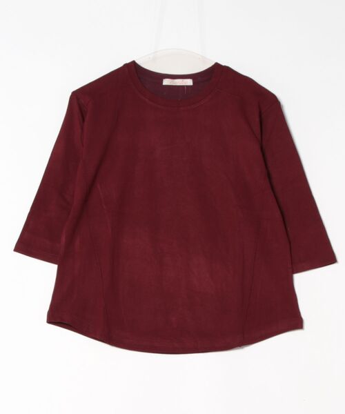 BANICO(バニコ)の「【Banico】ベーシック七分袖プルオーバー (SS)(Tシャツ/カットソー・レディース・ブラック/グレー/レッド/ベージュ/ホワイト・FREE)」の20枚目の写真