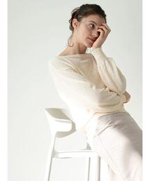 ブークレボートネックニット《2025spring catalog item》