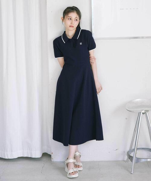◇半袖ポロシャツワンピース（シャツワンピース）｜JILL by JILL 